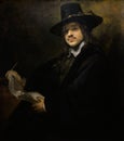 Portrait of a young artist, by Dutch Golden Age painter Rembrandt van Rijn